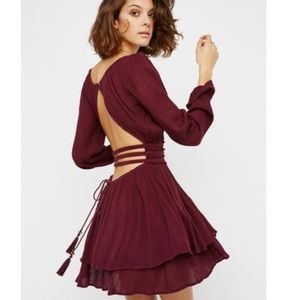 Free People Much Ado Mini Dress NWT